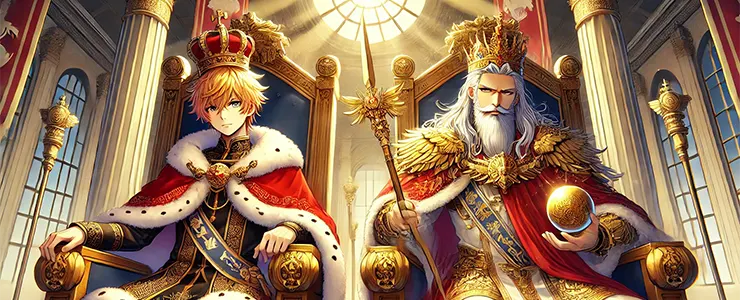 KingとEmperorの違いとは?王様と皇帝の定義を解説