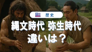 縄文時代と弥生時代の違いを簡単解説!食や住まいの変化とは