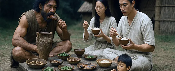 縄文時代と弥生時代で食べ物の違いは?