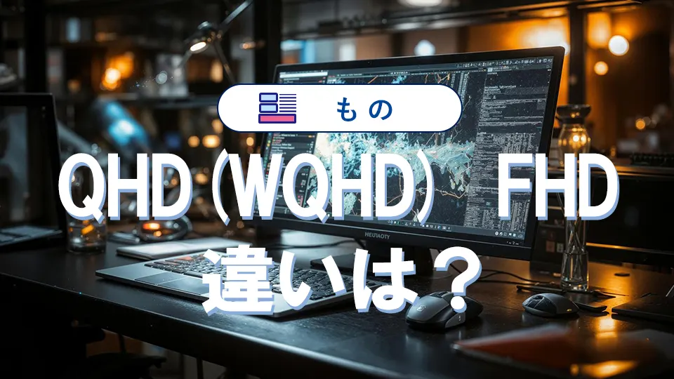 QHDとFHDの違いは?迷わない選び方と用途別のポイント