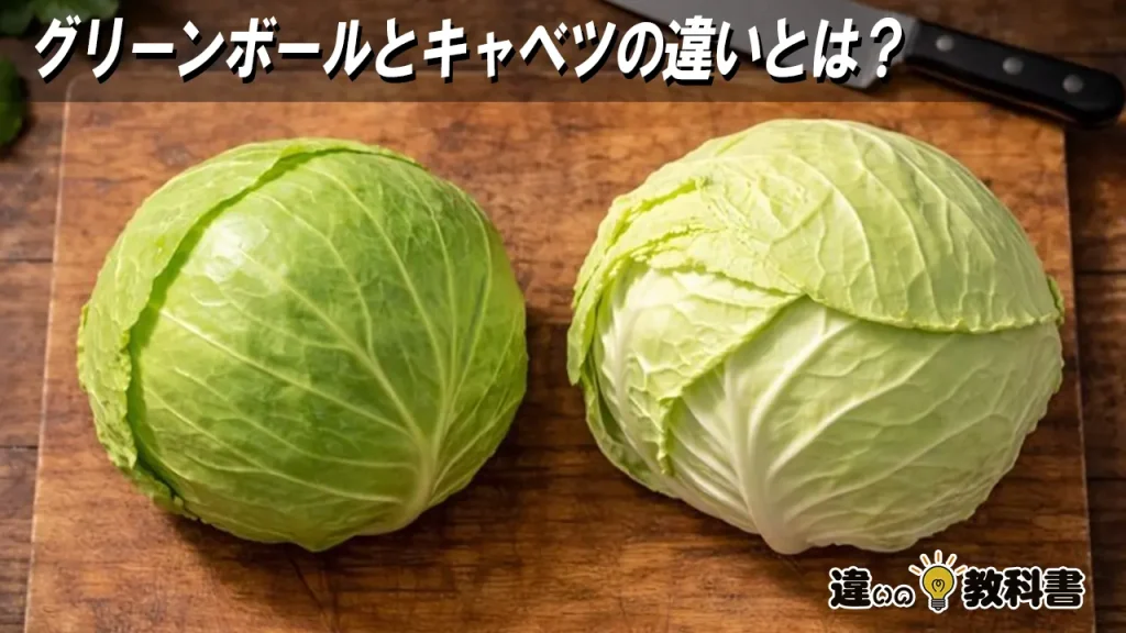 グリーンボールとキャベツの違いとは？