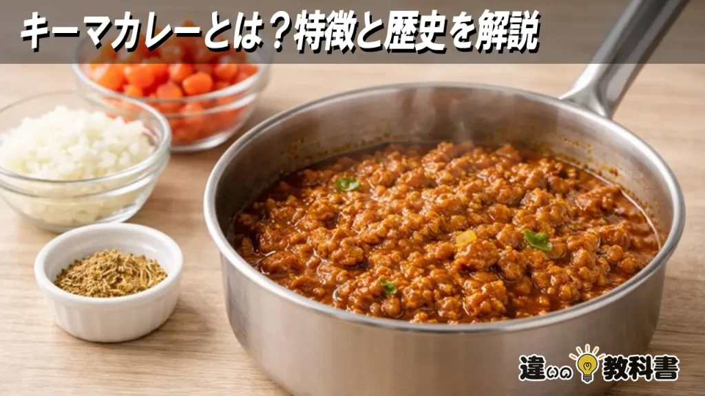 キーマカレーとは?特徴と歴史を解説