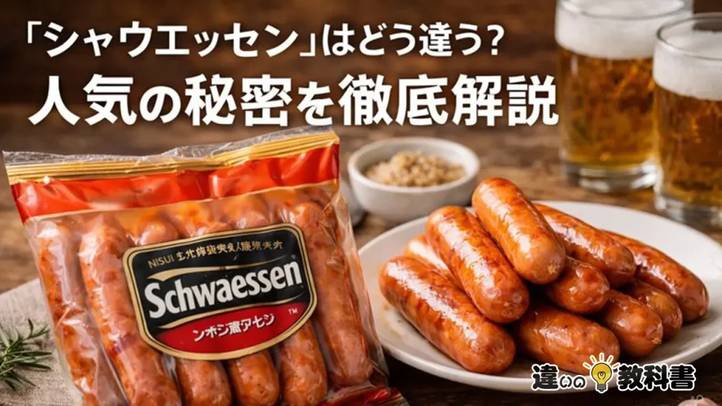 「シャウエッセン」はどう違う?人気の秘密を徹底解説