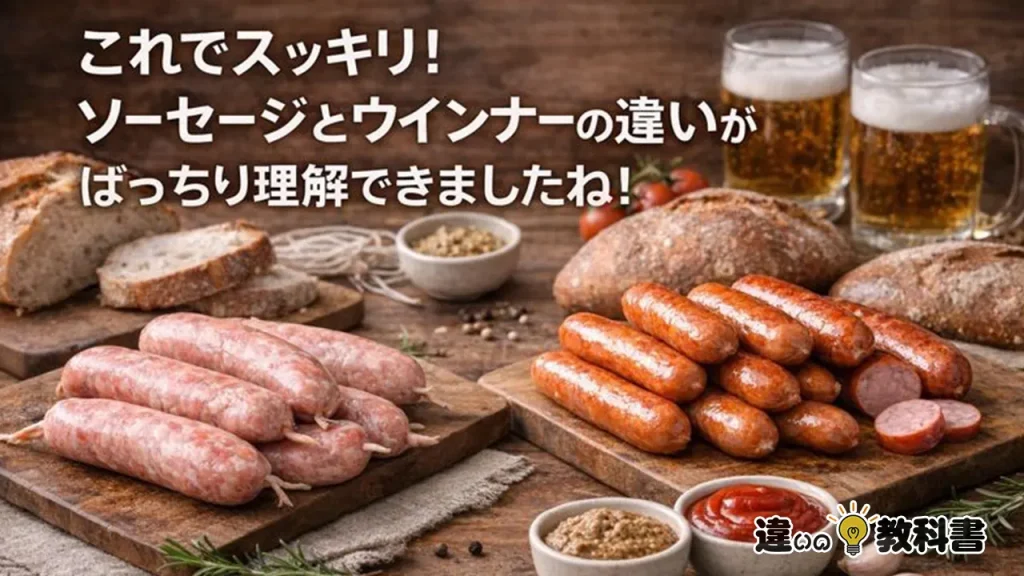 ソーセージの種類と味わいの違いを楽しもう