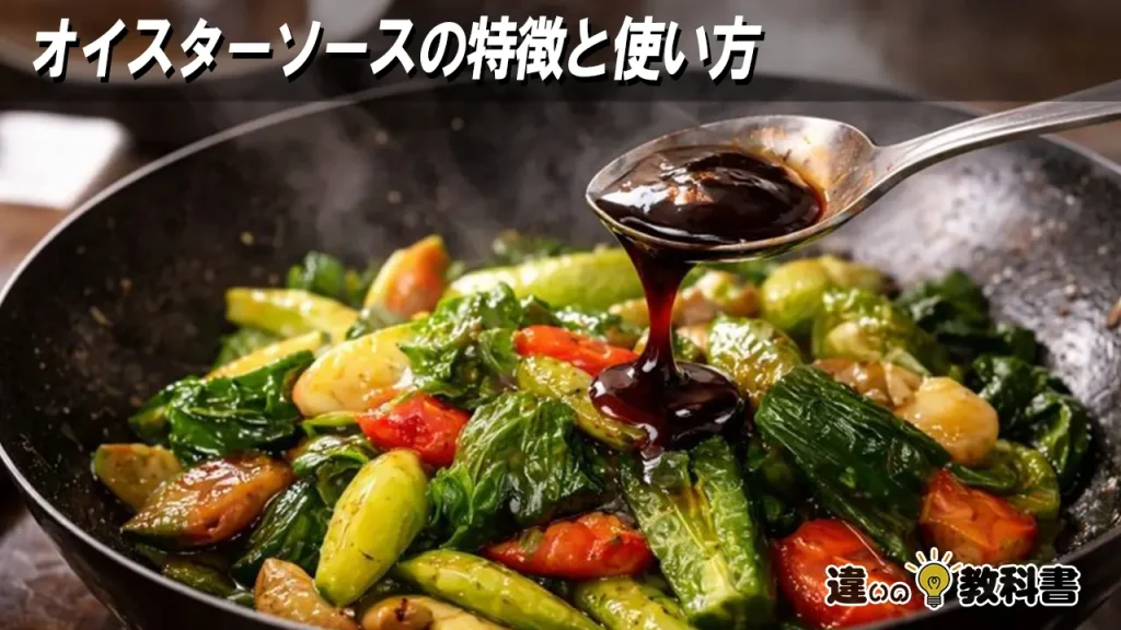 オイスターソースの特徴と使い方