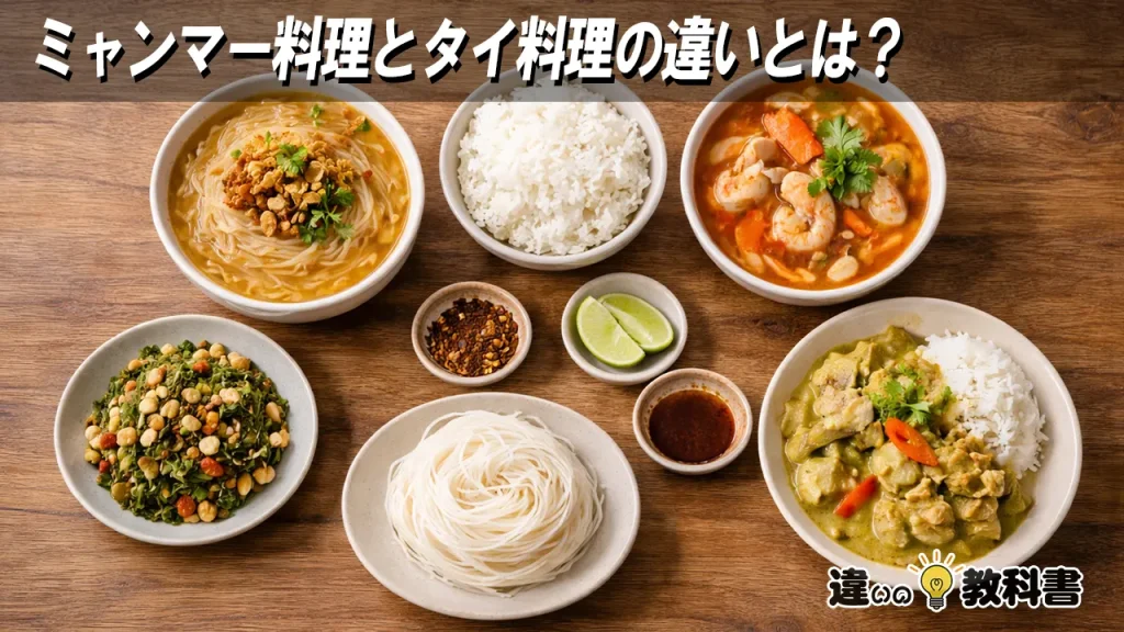 ミャンマー料理とタイ料理の違いとは？