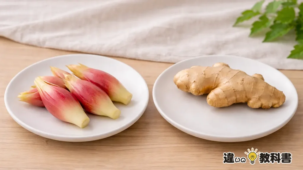 みょうがとしょうがは同じショウガ科？植物としての違い