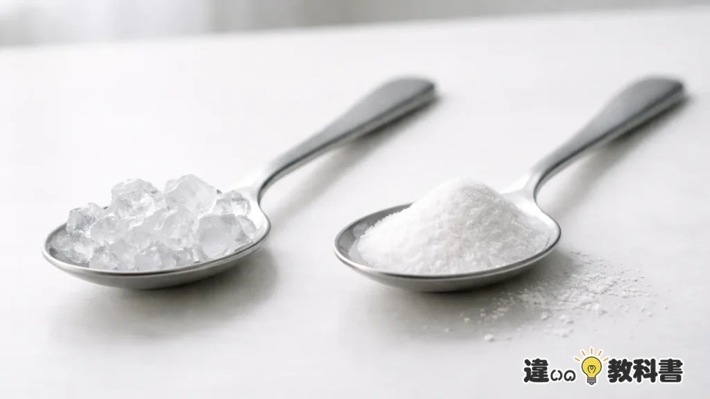 ミョウバンと焼きミョウバンの違いとは?【結論から解説】