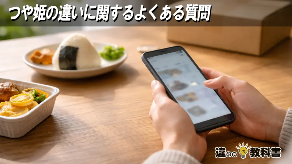 つや姫の違いに関するよくある質問