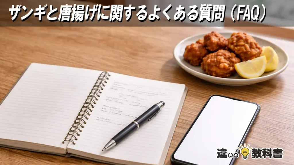 ザンギと唐揚げに関するよくある質問（FAQ）