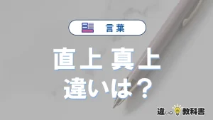【直上】と【真上】の違いとは？意味・使い分けを例文付きで解説