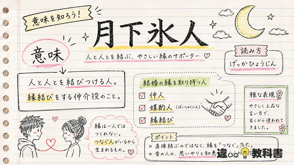 月下氷人の意味をわかりやすく解説