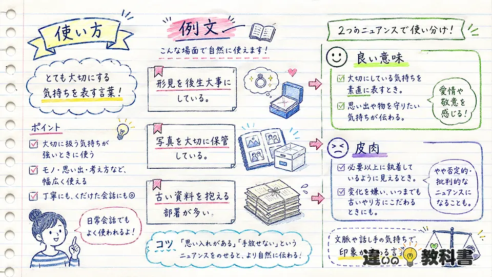 後生大事の意味を使い方と例文で覚える