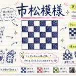 市松模様(いちまつもよう)の意味や由来・縁起【図解Note】