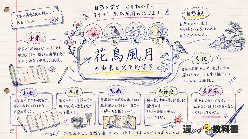 花鳥風月の意味が深まる由来と文化背景