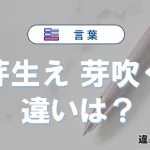 【芽生え】と【芽吹く】は何が違う？意味を例文つきで解説