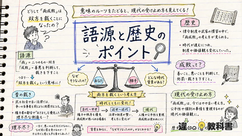 両成敗 意味から見る語源と歴史