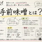 手前味噌(てまえみそ)の意味や使い方【図解Note】