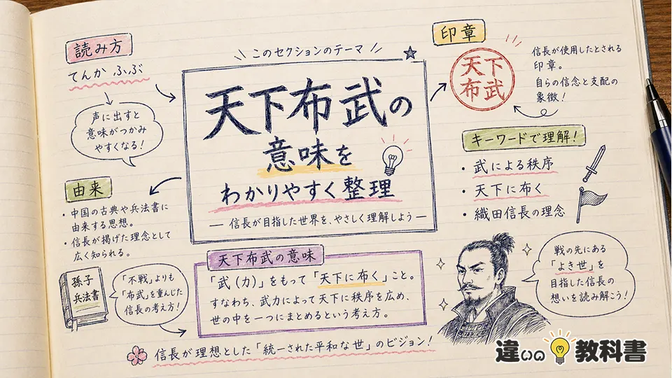 天下布武の意味をわかりやすく整理