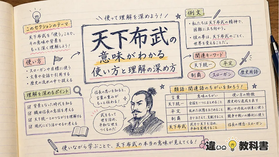 天下布武の意味がわかる使い方と理解の深め方