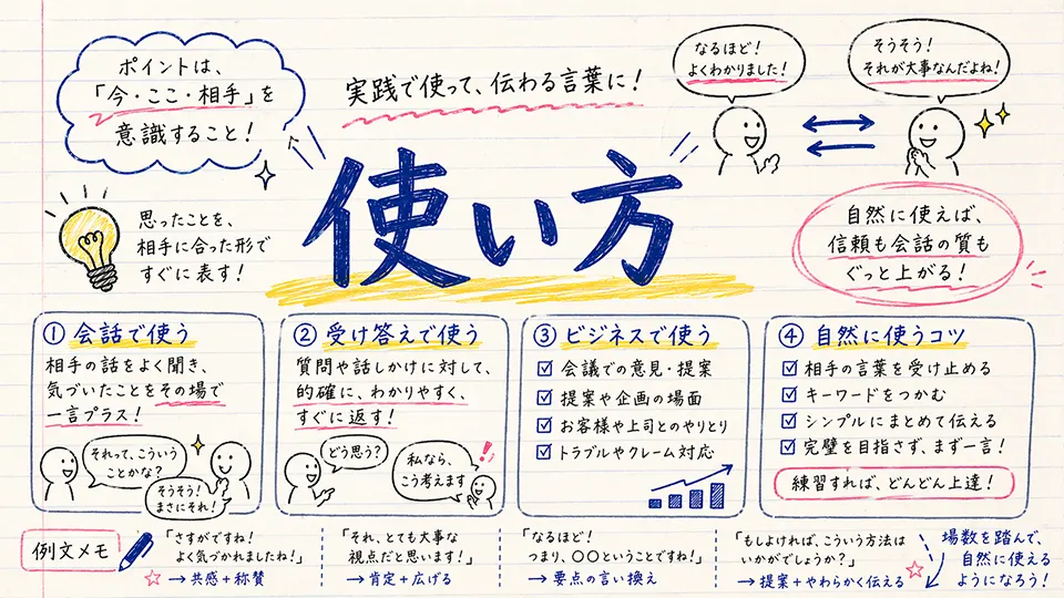 当意即妙の意味と使い方を例文で確認