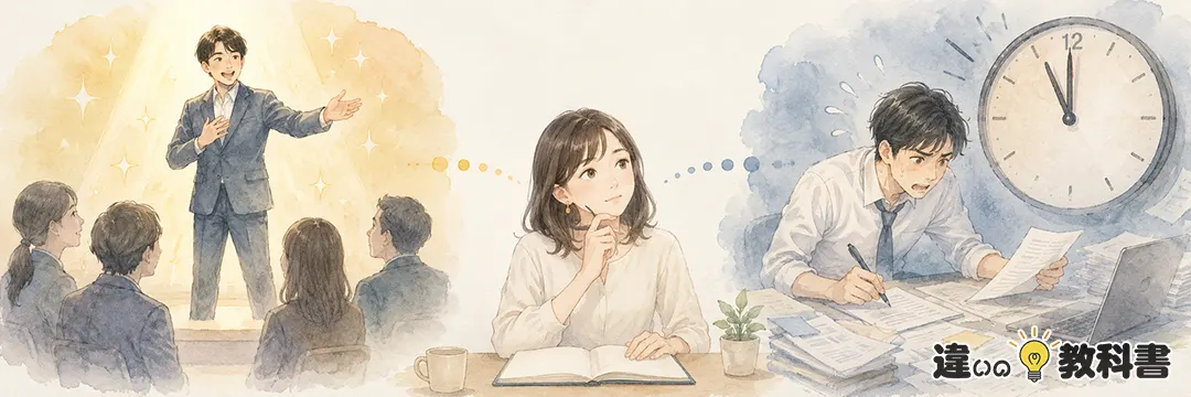 独壇場と土壇場の違いをまず結論から整理