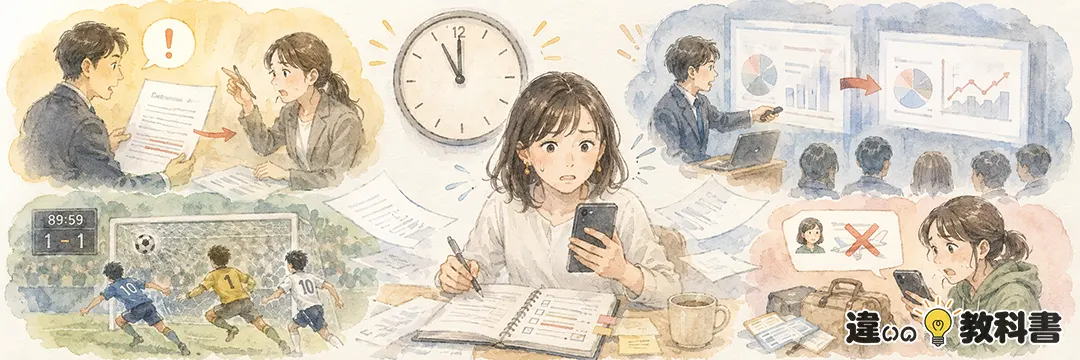 土壇場を正しく使うために押さえたいポイント