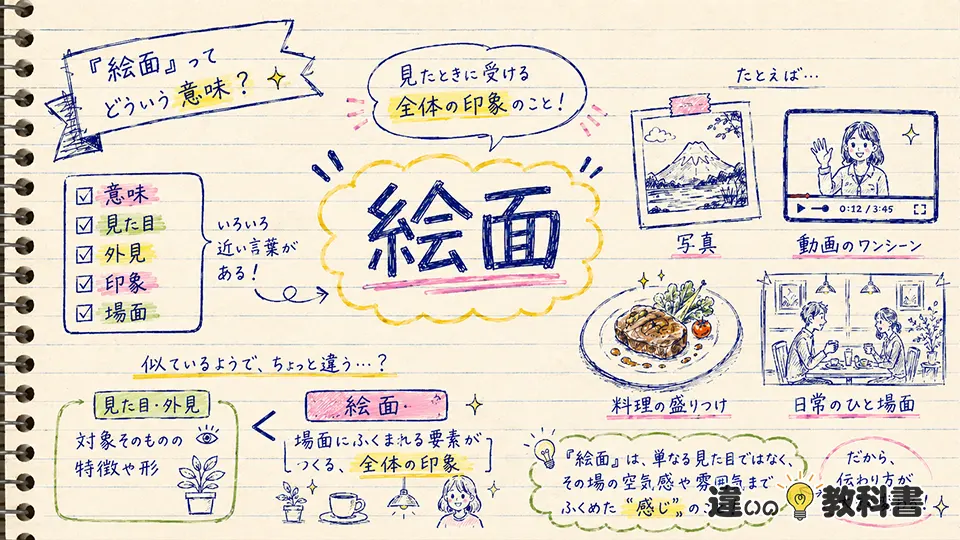 絵面の意味をまず正しく理解しよう