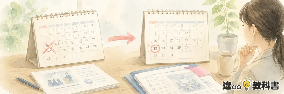 延期の意味をわかりやすく解説