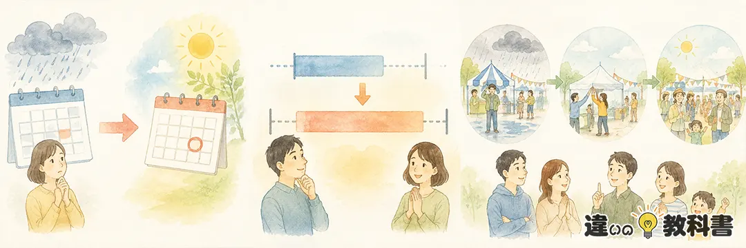 まとめ：延期・延長・順延の違いと意味・使い方・例文