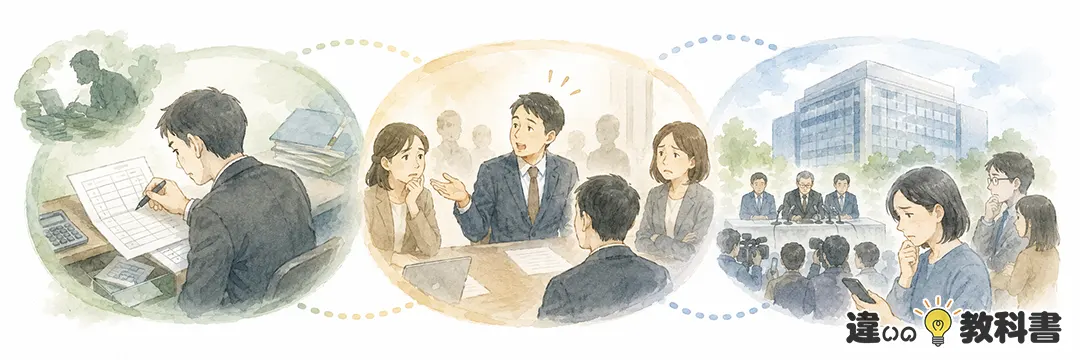 不正・不適切・不祥事の違いを最初に整理