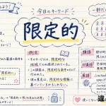 限定的（げんていてき）の意味や使い方【図解Note】