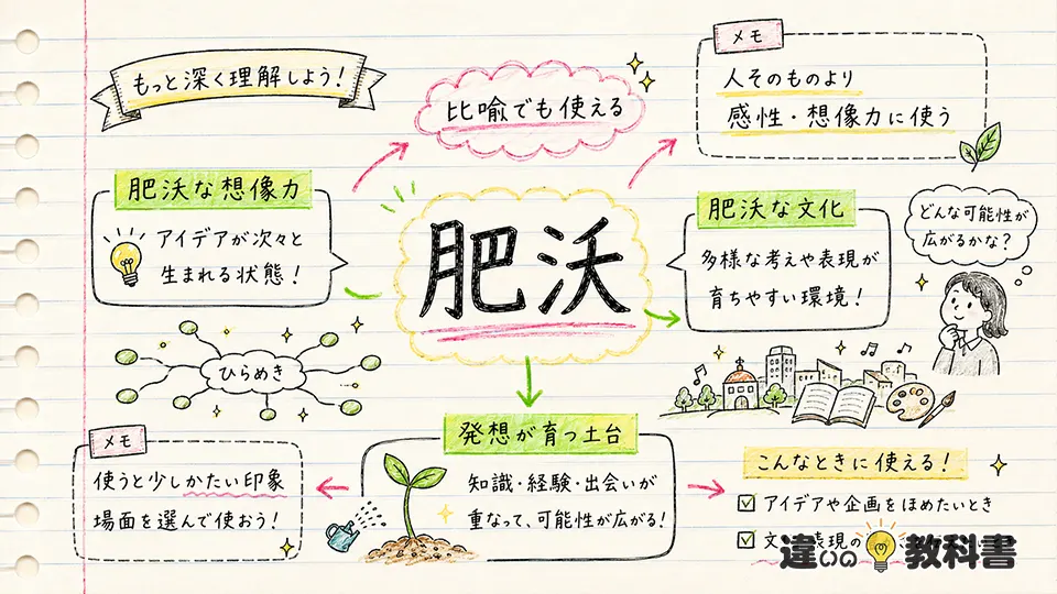 肥沃の意味をわかりやすく解説