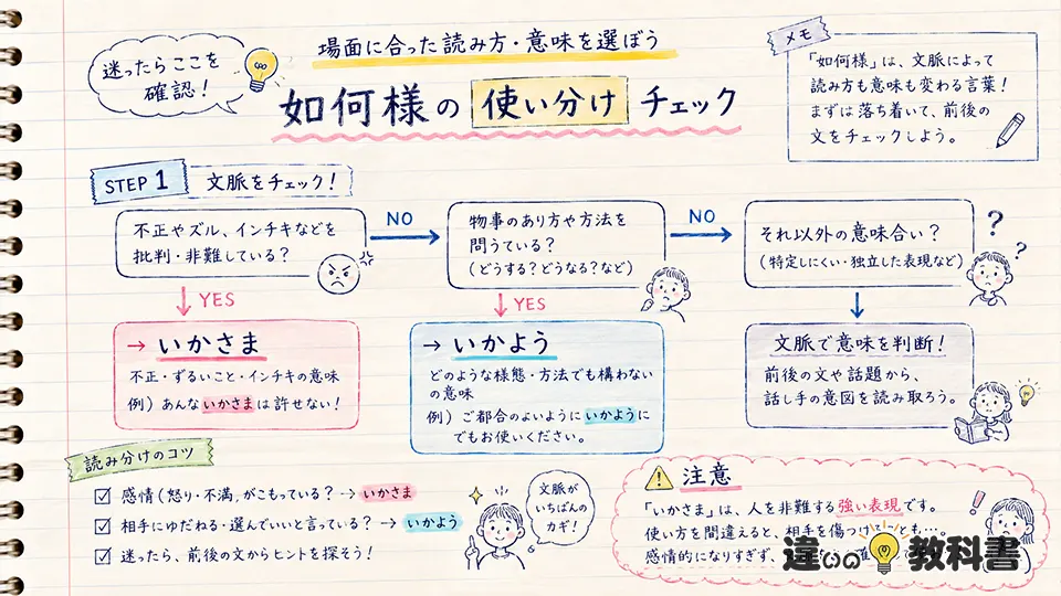 如何様の意味を間違えずに使うためのポイント