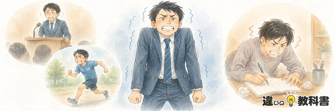 りきむとは？意味・由来・使うシチュエーションを解説