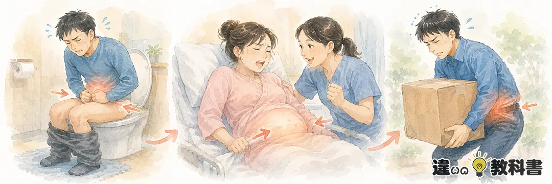 いきむの正しい使い方を詳しく