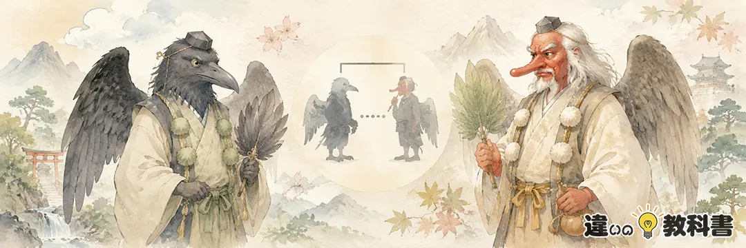 烏天狗と天狗の違いを先に整理