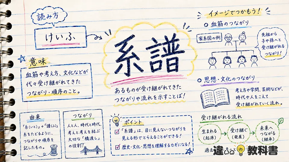 系譜の意味をわかりやすく解説