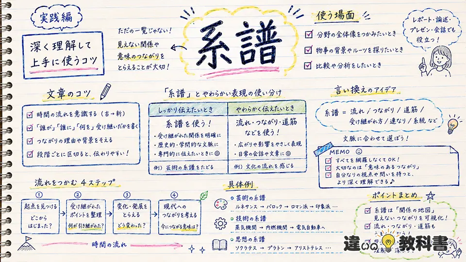 系譜の意味を深く理解する実用ポイント