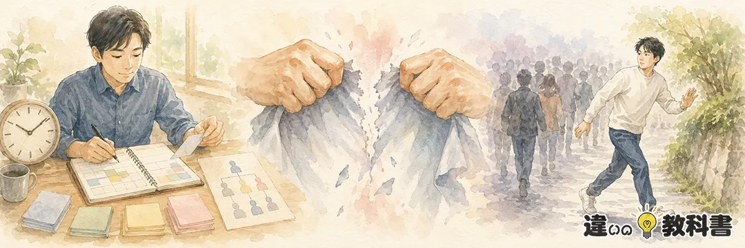 割く・裂く・避くの違いを最初に整理
