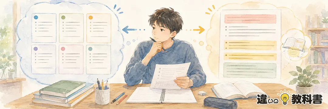 設問と問題文の違いを最初に整理