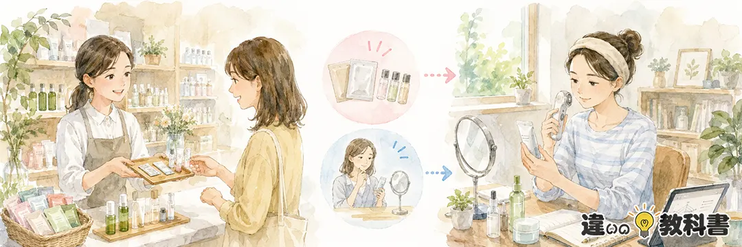 試供品と試用品の違いを最初に整理