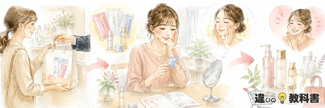 試供品の正しい使い方を詳しく解説
