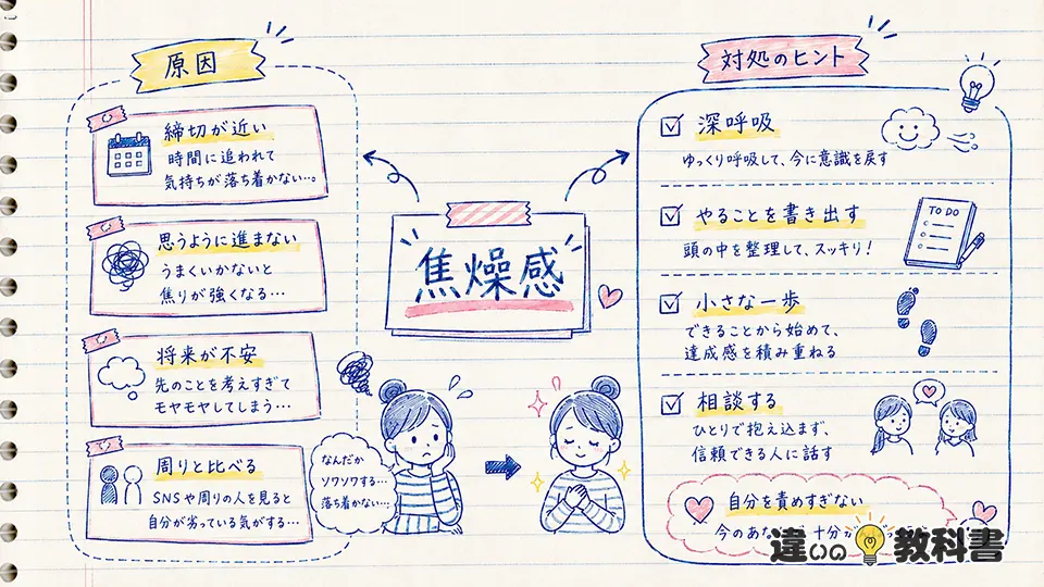 焦燥感の意味から考える原因と向き合い方