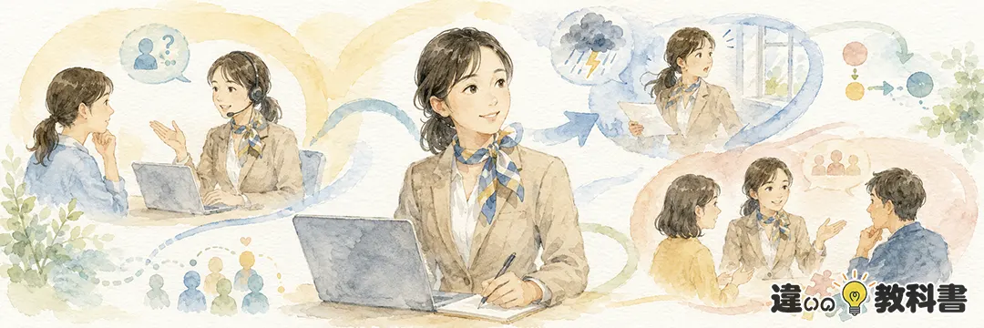 対応を正しく使う