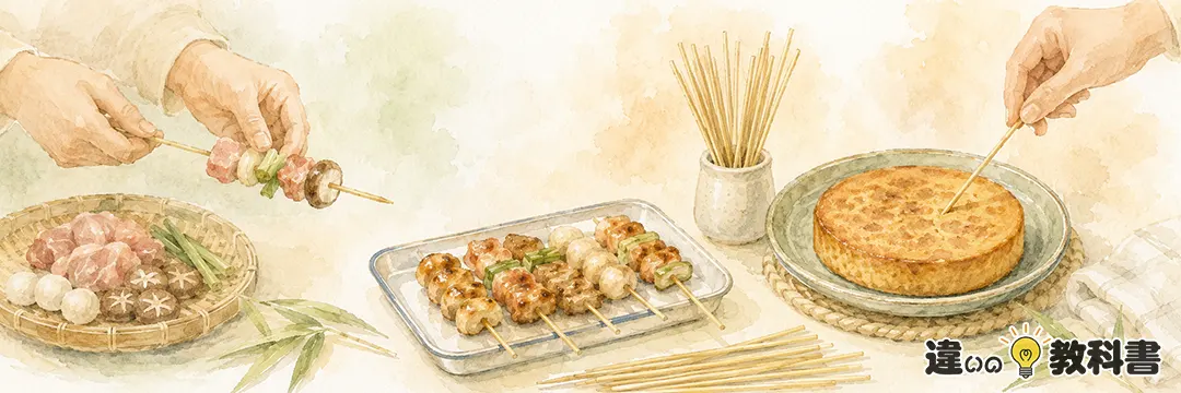 竹串を正しく使うためのポイント