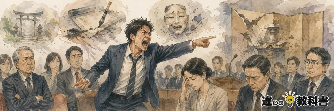 痴態とは?意味・由来・使われる文脈