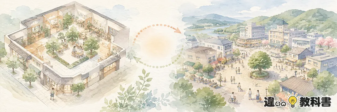まとめ：中心部と中心地の違いと意味・使い方の例文