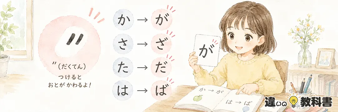 濁点とは何かを詳しく解説