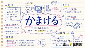 かまける（かまける）の意味や使い方【図解Note】